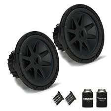 I explain dual voice coils and how. Kicker 44cvx124 Compvx 12 Subwoofers Bundle Dual 4 Ohm Voice Coils For Wiring To A 1 Ohm Monoblock Amplifier Buy Online In Bahamas At Bahamas Desertcart Com Productid 77213992