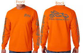 These shirts will highlight your physical features as well as keep you cozy and warm. Steel Horse Rider Reflective Safety Green Long Sleeve Motorcycle T Shirt Motorcycle Tshirts Horse Rider Riding Jacket