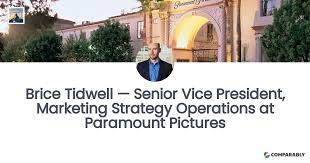Brice Tidwell — Senior Vice President, Marketing Strategy Operations at  Paramount Pictures