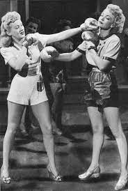 Betty Grable Jane Wyman Dad Is Was A Big Betty Grable Fan Boxing Girl Women Boxing Betty Grable