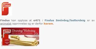 Is e471 halal or haram? Norge Halal Haram Haram Animalsk E471 I Findus Smordeg Butterdeig Facebook
