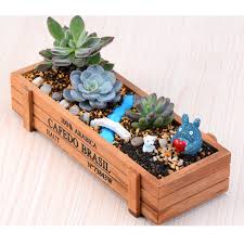 Flowering succulent plants for sale. New Hot Sale Natural Rectangle Wooden Succulent Plant Flower Bed Pot Box Garden Planter Garden Planter Box Gardenflower Box Planters Aliexpress