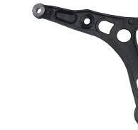 Wheel suspension track control arm, front