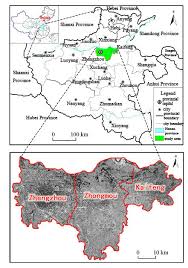 See zhengzhou photos and images from satellite below, explore the aerial photographs of zhengzhou in china. Location Map Of The Zhengzhou Kaifeng Metropolitan Area Download Scientific Diagram