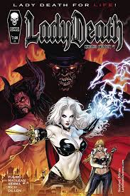 Redskullspage Lady Death Comic Collection Lady