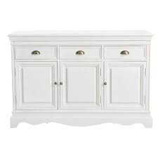 credenza bianca in paulonia maisons du monde aparador blanco mesa de comedor blanca cocinas de casa