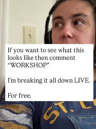 Comment “WORKSHOP” and I'll send you a free training that shows you how to  build a pressure-free, permission-based sales system that gets clients  without cold DMs or sleazy tactics. Here's how it