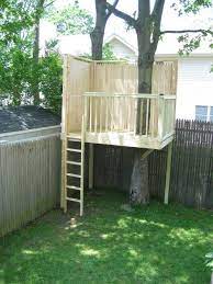 However, once completed, you have a wooden sanctuary that your family can enjoy for years to come. Building A Simple Tree House Simple Tree House Tree House Diy Tree House Plans