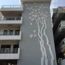 Creative Instincts Murals Source Via Www Creativeinstincts In Front Wall Design House Front Wall Design House Front Design