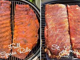 So Schneiden Sie Schweinefleisch Spareribs In Einen Schnitt Nach St Louis Art