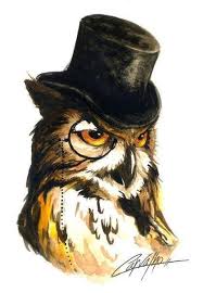 Bookowls Owl Art Owls Drawing Owl Art Print