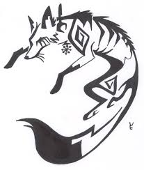 Auddie Fox Tattoo By Xemmi On Deviantart Fox Tattoo Totem Tattoo Tribal Drawings