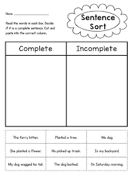 Super Sentences With Two Freebies Teaching Complete Sentences Incomplete Sentences Writing Complete Sentences