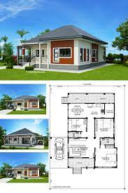 Miranda Elevated 3 Bedroom With 2 Bathroom Modern House Pinoy Eplans House Construction Plan Modern Bungalow House Plans Modern Bungalow House