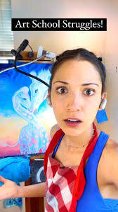 True Story!😆, 🎨Art school was definitely a bit rough for me!🤣 Although  we learned how to draw and paint nude people very well, my heart just want  in it.😆, 🎨So I painted boxes, skeletons, and naked ...