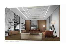 Quick Sketch With Photoshop For My Residence Interior Design Project Interior Design Projects Interior Sketch Design