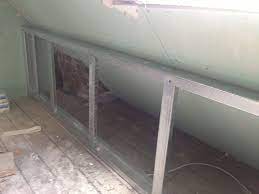 Wie montiere ich die rigipswand auf der. Dachschragen Verkleiden Und Drempel Bauen Dachbodenausbau Dach Trockenbau