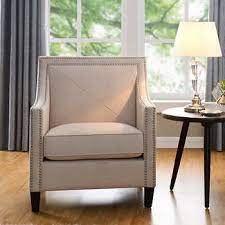 Vincent Fabric Accent Chair Fabric Accent Chair Accent Chairs Blue Accent Chairs