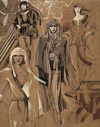 Wolfgang opens his new exhibition of fash Wolfgang Joop Fashion Drawings
