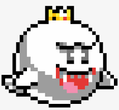 King Boo King Boo Mario Pixel Art King Boo Pixel Art King Boo Mario