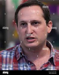 Jason Robins, Chief Executive Officer of DraftKings, is interviewed at the  sports betting company headquarters in Boston, Thursday, May 2, 2019. (AP  Photo/Charles Krupa Stock Photo