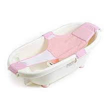 They are usually very slippery when wet, and you will need to support them with both hands when washing them. Newborn Baby Bath Seat Support Net Bathtub Sling Shower Mesh Bathing Cradle Rings For Tub Amazon Ae Baby Products