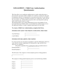 Pick Up Authorization Form Daycare Fill Online Printable Fillable Blank Pdffiller