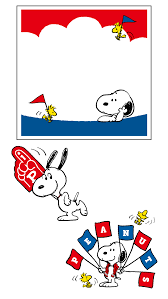 peanuts sports snoopy co jp 日本のスヌーピー公式サイト スヌーピー スヌーピー イラスト スヌーピー とウッドストック
