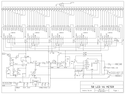 The circuit diagram of the vu meter is show in below figure lm3914 chip has many features and it can be modified to a battery protection circuit and ammeter circuit. 50 Led Vu Meter Help