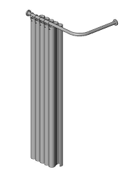 First of all, they are great to accommodate bathtubs and shower spaces with specific designs. Revitcity Com Object Shower Curtain And Rod L Shape