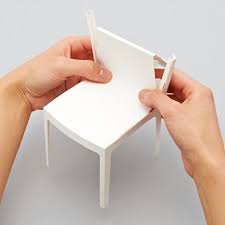 1 5 Scale Paper Chair By Taiji Fujimori Prototype Design Chair Design Design Thinking