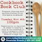 Cookbook Book Club at Mountains Branch event image