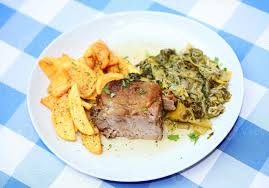 Meat with potatoes close up traditional greek food porn modern high quality  prints 8617096 Stock Photo at Vecteezy