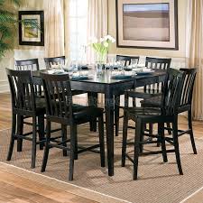 Pines Counter Height Dining Room Set Black Black Dining Room Dining Table In Kitchen Dining Table With Leaf
