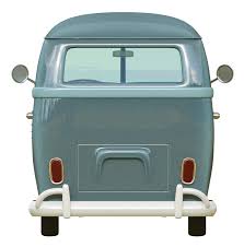 Along the top of the van, illustrate a series of windows. 3d Cartoon Styled Vintage Vw Bus On Behance