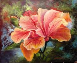 Peach HIbiscus