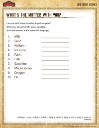 Download our space science activities here. What S The Matter With You View Free 3rd Grade Science Worksheet