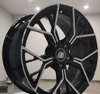 [Hot Item] 1 Piece Forged T6061 Alloy Rims Sport Aluminum Wheels for  Customized T6061 Material with Mag Rims with Black Machined Face