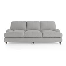 Buy Amelia 3 Seater Sofa Cloud Grey At Best Price Online In Australia Fulpy Helps You Search Best Products From A Huge R In 2020 Seater Sofa 3 Seater Sofa French Sofa