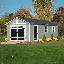 Floor plains for living in 12x24 shed. Braxton 12 X 24 Garage Shed Do It Yourself Assembly Costco