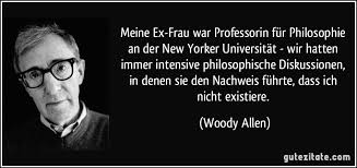 Meine Ex Frau War Professorin Für Philosophie An Der New