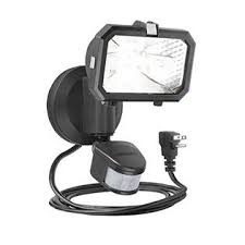 Today, motion detector lights are considered to be the source of security, or you can say, watchdogs, if you speak about the safety of your own house. Hampton Products Brinks 7162g Single Head 100w Halogen Plug In 180 Degree Motion Light