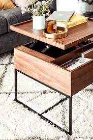 I found this end table for $11, which was still on the high side for a used piece. Space Saving Coffee Tables For Small Space Living Coffee Table Small Space Table For Small Space Small Space Living