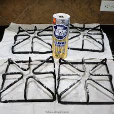 Is bar keepers friend abrasive? Cleaning Gas Stove Grates Using Canned Powdered Bar Keepers Friend Cleanser In 2020 Gas Stove Top Clean Gas Stove Top Gas Stove