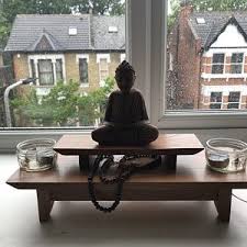 Puja Table Meditation Shrine Prayer Table Meditation Altar Etsy In 2020 Meditation Altar Meditation Room Meditation