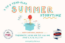 2-to-5-Year-Old Weekly Storytime