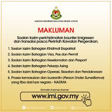Semua majikan dikehendaki membuat temujanji online di lawan web www.sto.imi.gov.my sekiranya perlu. Jabatan Imigresen Malaysia Bahagian Pekerja Asing Putrajaya