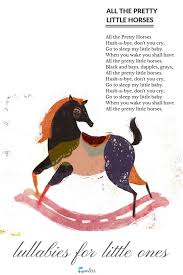 All The Pretty Little Horses The Hush A Bye Lullaby Famlii Kids Nursery Rhymes Baby Lullabies Kids Songs