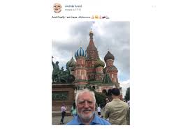 Andras, the man behind the meme, is a retired hungarian lighting engineer whose stock photos first went viral in 2012. Hide The Pain Harold Meme Star Is All Smiles In Moscow
