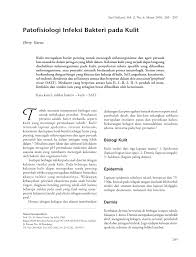 Ketika mana tekanan darah menjadi rendah, bekalan darah kepada organ seperti buah pinggang dan hati akan berkurangan. Pdf Patofisiologi Infeksi Bakteri Pada Kulit